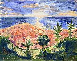 #2376 ~ Tondino - Sunset in Naples
