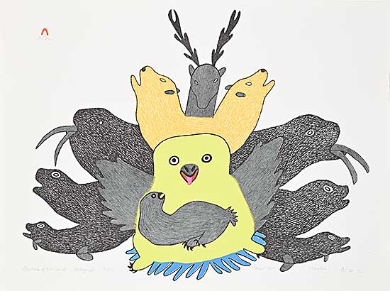 #1276 ~ Ashoona - Animal of Our Land  #82/100