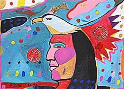 #1214 ~ Littlechild - Eagle Man Dancer #1214 ~ Littlechild - Eagle Man Dancer