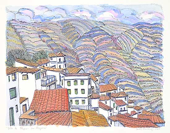 #2041 ~ Bondaroff - Vista de Polopus las Alpujarras #2041 ~ Bondaroff - Vista de Polopus las Alpujarras
