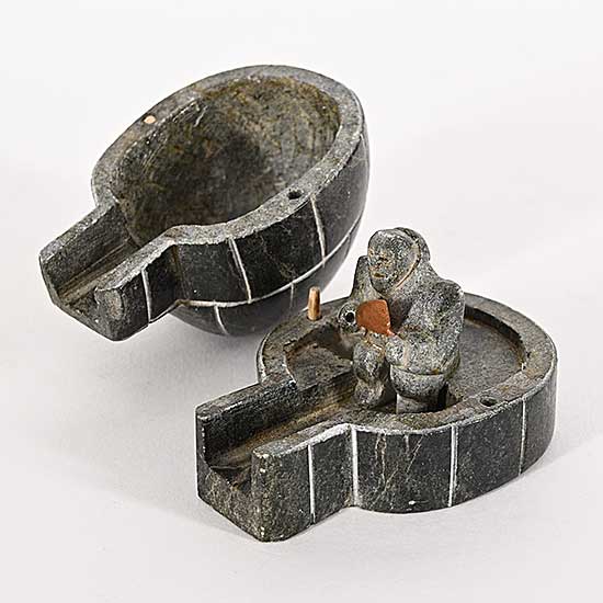 #1003 ~ Aklok - Untitled - Igloo with Detailed Interior #1003 ~ Aklok - Untitled - Igloo with Detailed Interior