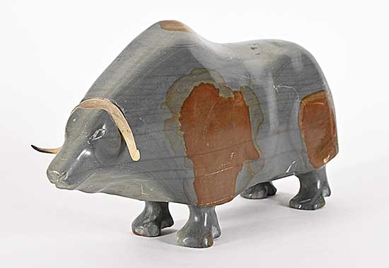 #1009 ~ Allurut - Untitled - Waiting Muskox #1009 ~ Allurut - Untitled - Waiting Muskox