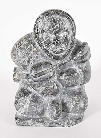 #1010 ~ Amittu - Untitled - Fisherman Caught in Net #1010 ~ Amittu - Untitled - Fisherman Caught in Net
