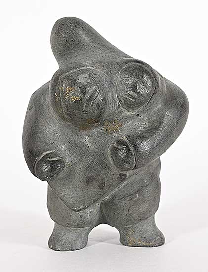 #1064 ~ Ikutaaq - Untitled - Mother and Child #1064 ~ Ikutaaq - Untitled - Mother and Child