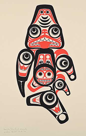 #1177 ~ Reid - Haida Dogfish #384/450 #1177 ~ Reid - Haida Dogfish #384/450