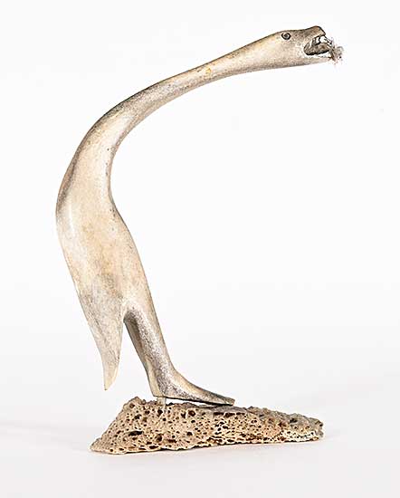 #1250 ~ Sikkuark - Untitled - Feasting Bird #1250 ~ Sikkuark - Untitled - Feasting Bird