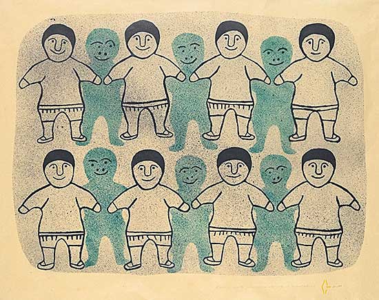 #1261 ~ Tiktaalaaq - Dancers with Shadows #4/31 #1261 ~ Tiktaalaaq - Dancers with Shadows #4/31