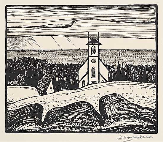 #1378 ~ MacDonald - Church by the Sea, N.S. #1378 ~ MacDonald - Church by the Sea, N.S.