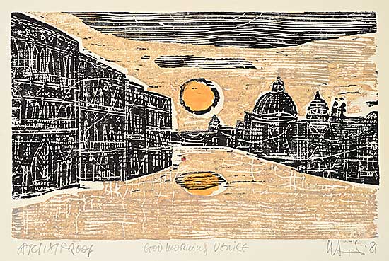 #1417 ~ Siebner - Good Morning Venice #Artist's Proof #1417 ~ Siebner - Good Morning Venice #Artist's Proof