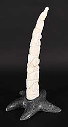 #1096 ~ Karlik - Untitled - Tusk Totem #1096 ~ Karlik - Untitled - Tusk Totem