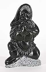 #1251 ~ Smiler - Untitled - Mother and Child #1251 ~ Smiler - Untitled - Mother and Child