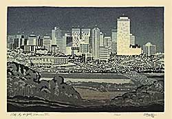 #1440 ~ Weber - City by Night, Edmonton #23/220 #1440 ~ Weber - City by Night, Edmonton #23/220