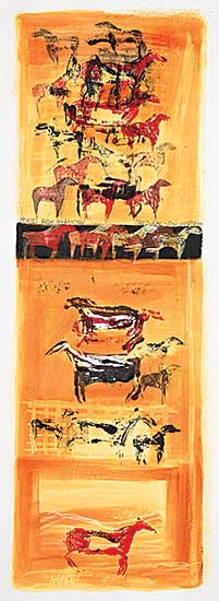 #37 ~ Cardinal-Schubert - Horses from My Window #37 ~ Cardinal-Schubert - Horses from My Window
