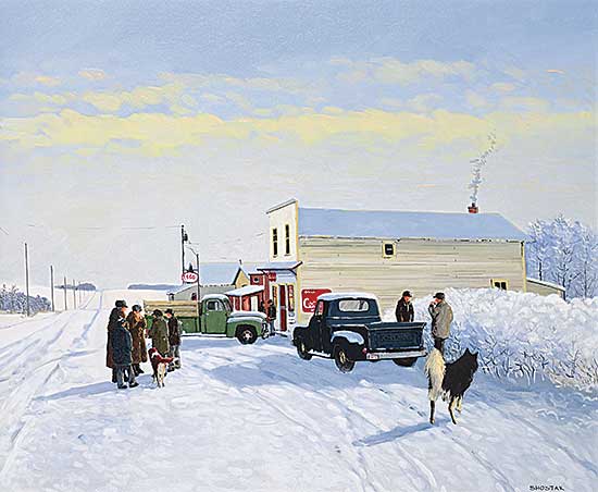 #138 ~ Shostak - Visiting at the Local Store #138 ~ Shostak - Visiting at the Local Store
