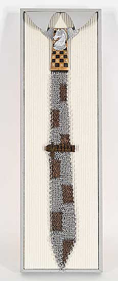 #212 ~ de Boer - Untitled - Chess Tie #212 ~ de Boer - Untitled - Chess Tie