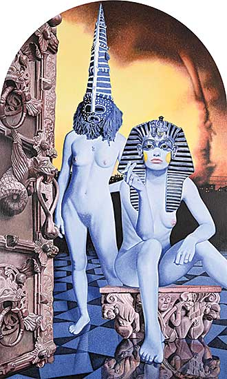#232 ~ Hoyt - Untitled - Egyptian Surrealism #232 ~ Hoyt - Untitled - Egyptian Surrealism