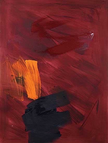 #265 ~ Thomson - Untitled - Abstract Red #265 ~ Thomson - Untitled - Abstract Red