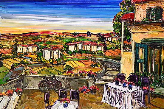 #432 ~ Eventov - Untitled - Terrace in Bloom #432 ~ Eventov - Untitled - Terrace in Bloom