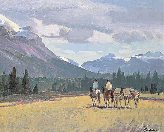 #435 ~ Ewart - East of Sask. River - Crossing Alta. #435 ~ Ewart - East of Sask. River - Crossing Alta.
