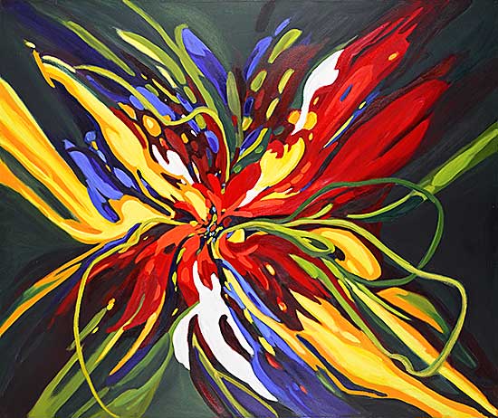 #438 ~ Fosbrooke - Untitled - Flower #438 ~ Fosbrooke - Untitled - Flower