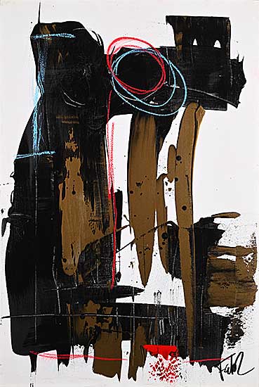 #472 ~ Leydecker - Abstract 090 [Blue Moon]