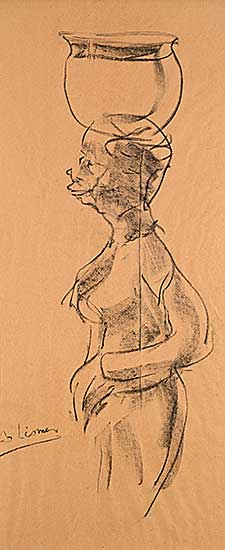 #473 ~ Lismer - Untitled - Portrait of a Woman #473 ~ Lismer - Untitled - Portrait of a Woman
