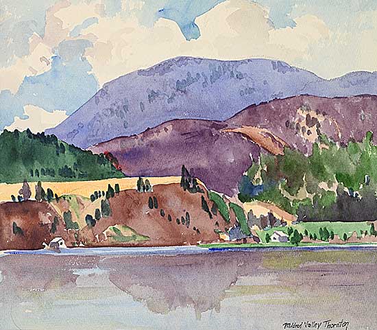 #513 ~ Thornton - Untitled - Okanagan Lake #513 ~ Thornton - Untitled - Okanagan Lake