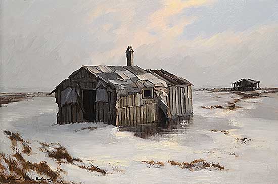 #523 ~ Wood - Stokes Point - Beaufort Sea [E. of Heschel Is.]