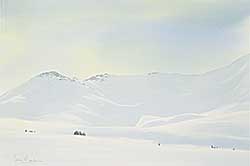 #35 ~ Camping - Untitled - Winter Mountain Landscape #35 ~ Camping - Untitled - Winter Mountain Landscape