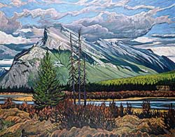 #58 ~ Florian - Early Evening, Vermilion Lakes, Banff #58 ~ Florian - Early Evening, Vermilion Lakes, Banff