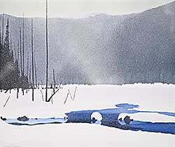 #410 ~ Campbell - Winter River, Yellowhead Hwy. #410 ~ Campbell - Winter River, Yellowhead Hwy.