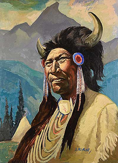 #2057 ~ Byrne - Walking Buffalo