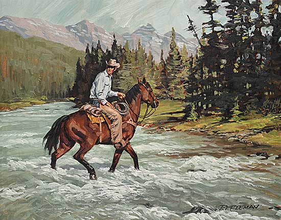 #2132 ~ Freeman - One More River