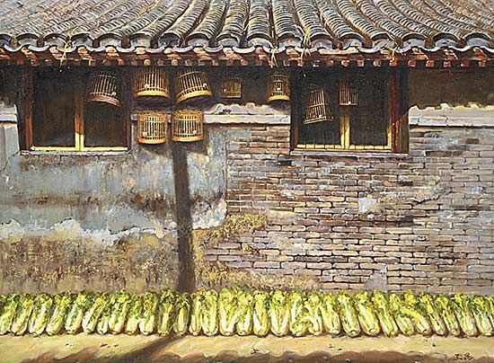 #2191 ~ Jin - Hutong Scene [Rural China Hutong Series]