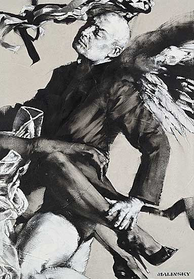 #2241 ~ Malinsky - Untitled - Falling Angel