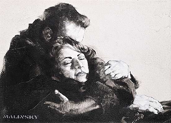 #2242 ~ Malinsky - Untitled - Johnny Cash Embrace