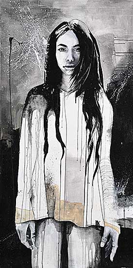 #2309 ~ Postic - Untitled - Portrait of a Girl