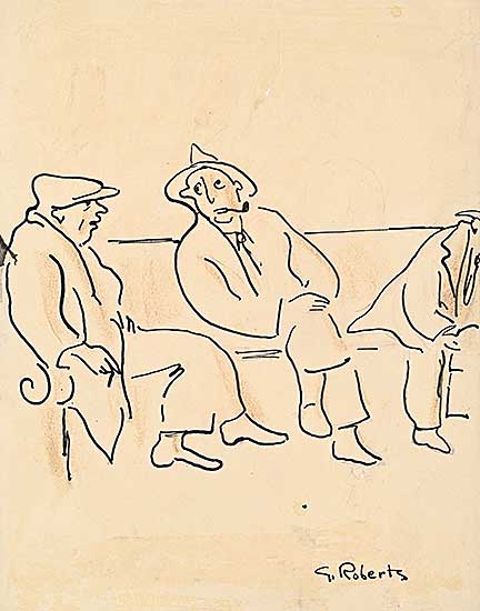 #2321 ~ Roberts - Untitled - Pardon?