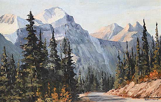 #2392 ~ Van Reenen - Road to Moraine Lake