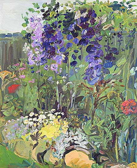 #2417 ~ Zinkan - Violet Delphiniums