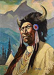 #2057 ~ Byrne - Walking Buffalo