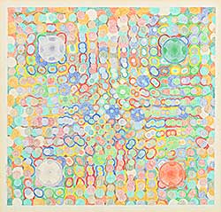 #2126 ~ Foster - Untitled - Abstract Circles