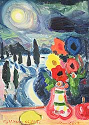 #2220 ~ Lewicki - Full Moon Still Life