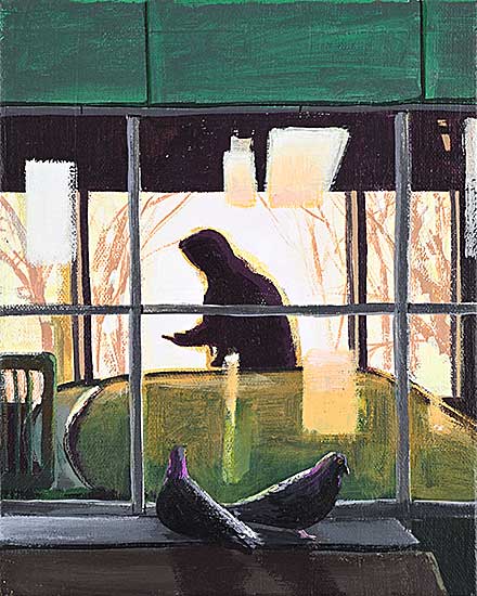 #1036 ~ Wolfe - Train Station Sunrise