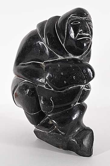 #1219 ~ Anantuk - Untitled - Hunter with Seal I