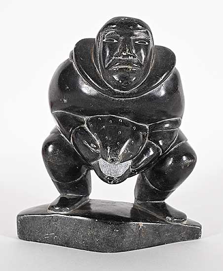 #1220 ~ Anantuk - Untitled - Man with Seal Float