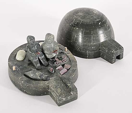 #1236 ~ Ayaligak - Untitled - Dinner's Ready