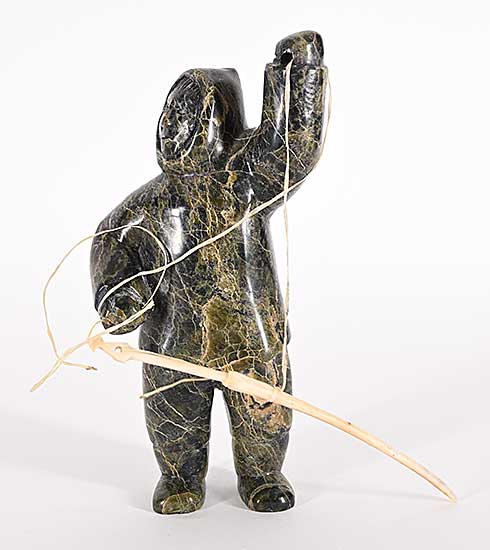 #1260 ~ Etidlui - Untitled - Hunter With Harpoon