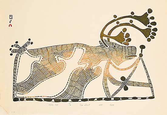 #1370 ~ Pudlat - Caribou Tent  #38/50