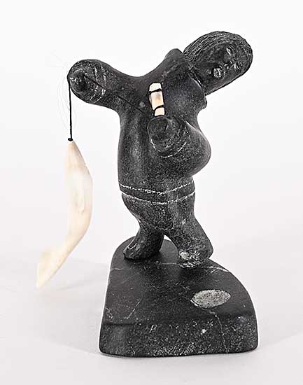 #1423 ~ School - Untitled - Fisher with Catch